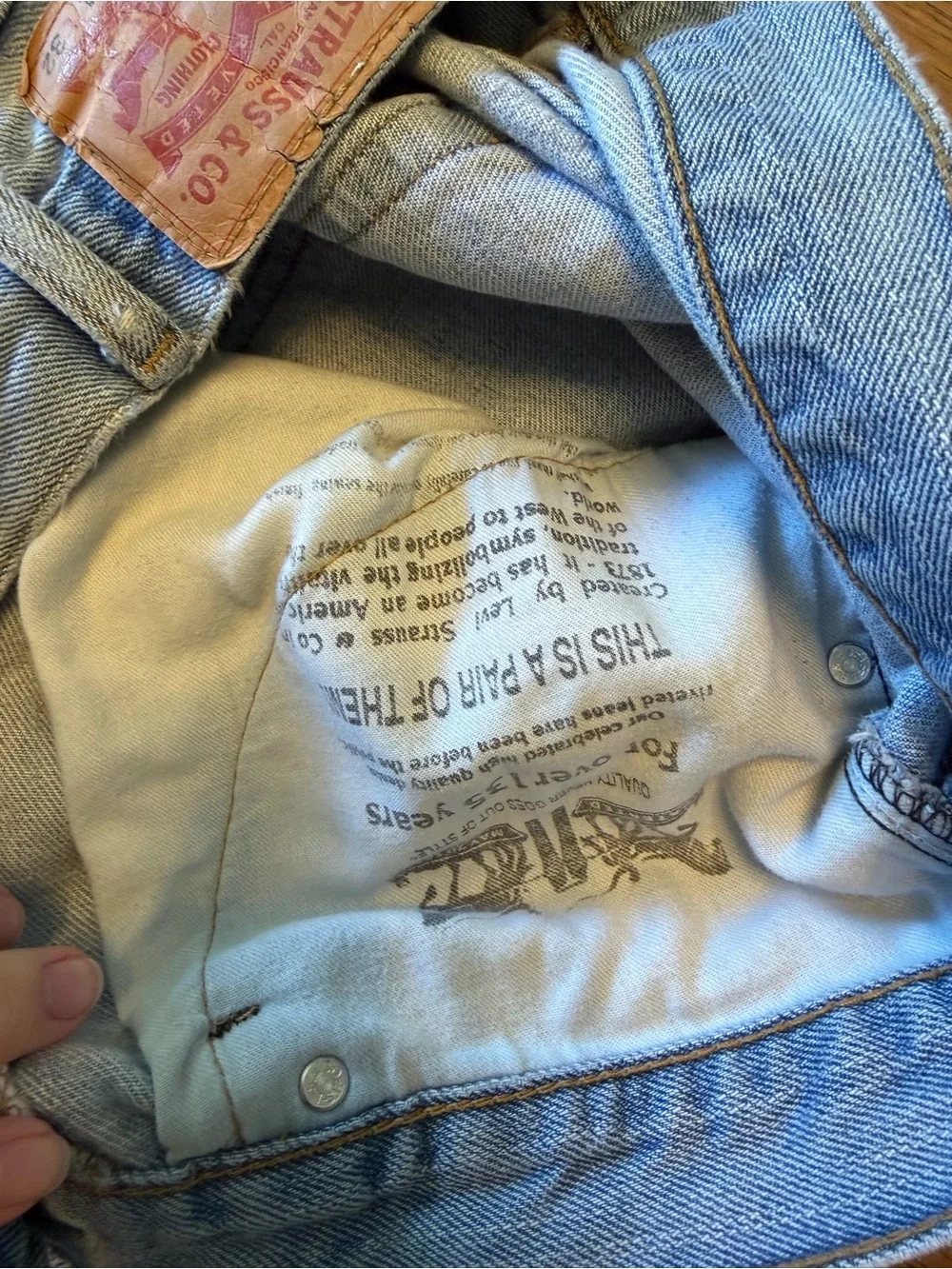 Vintage Levi’s 550’s